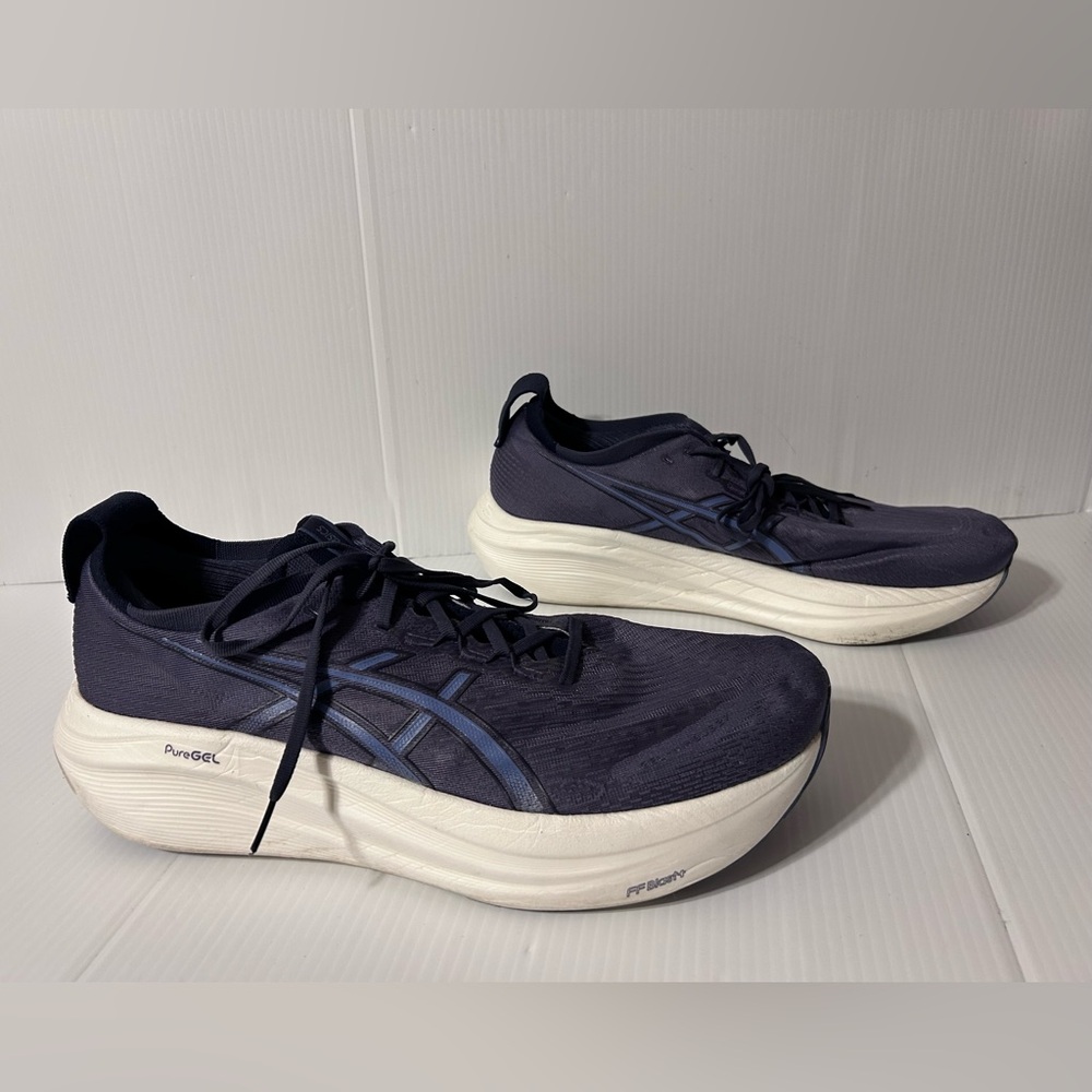 ASICS #1011B958 FF Blast PureGel blue sneakers shoe men size 14